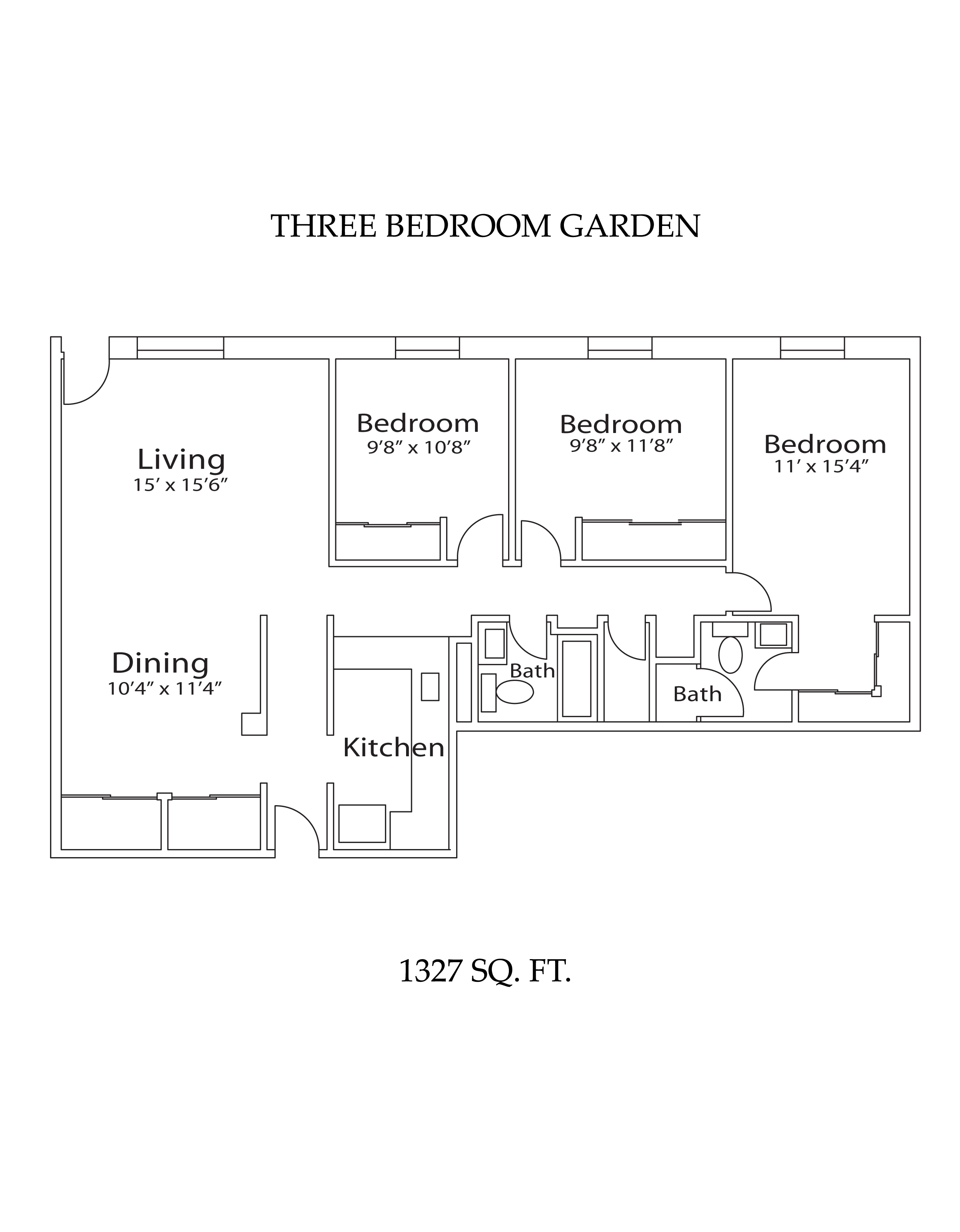 Maple floor plan